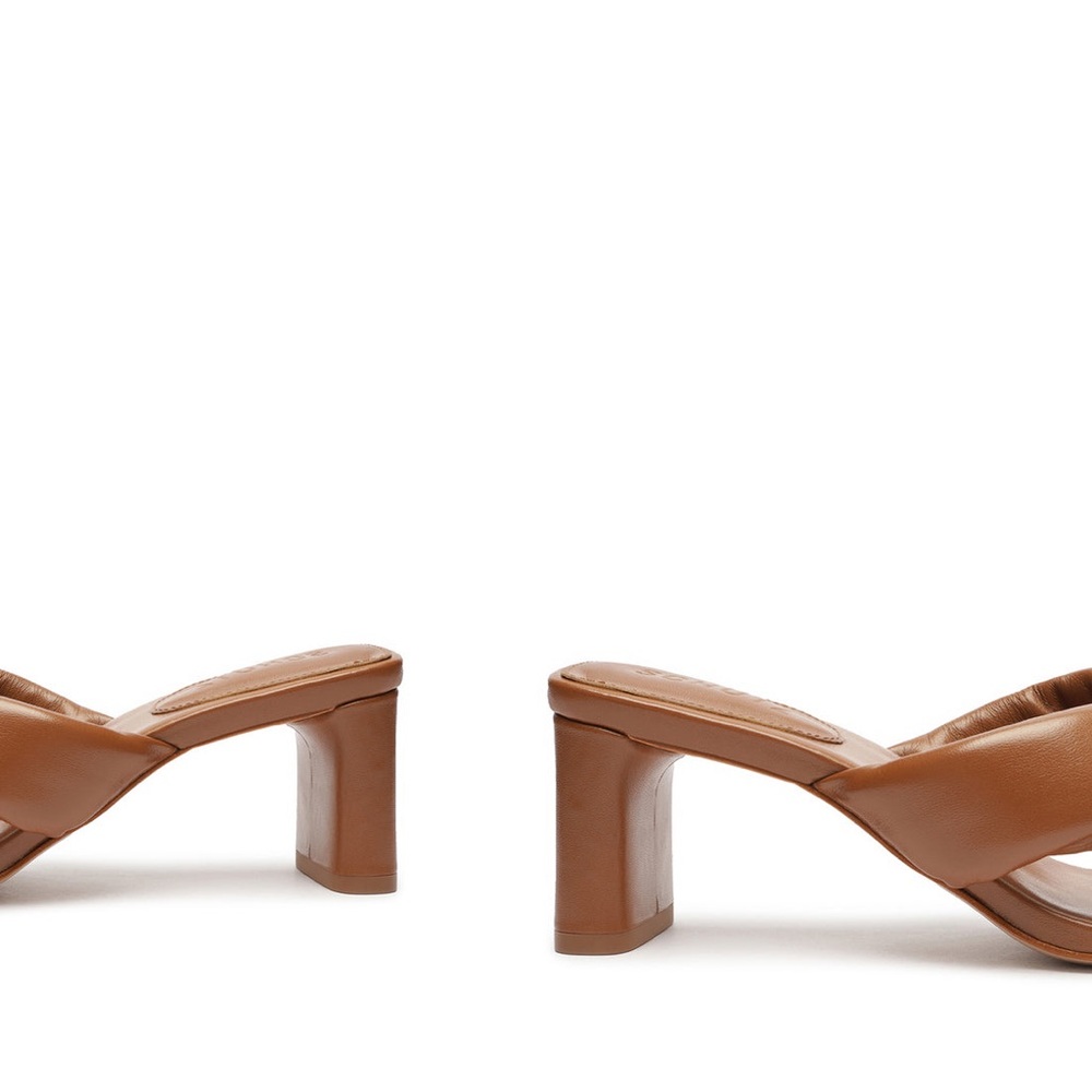 Schutz Fairy Mid Nappa Leather Sandal - Picture 5 of 12